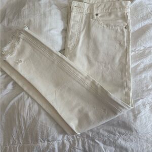 Moussy Vintage Cream Jeans
